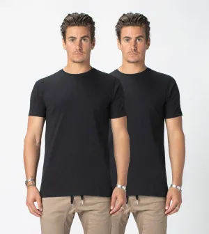 2 Pack Flintlock Tee Black/Black