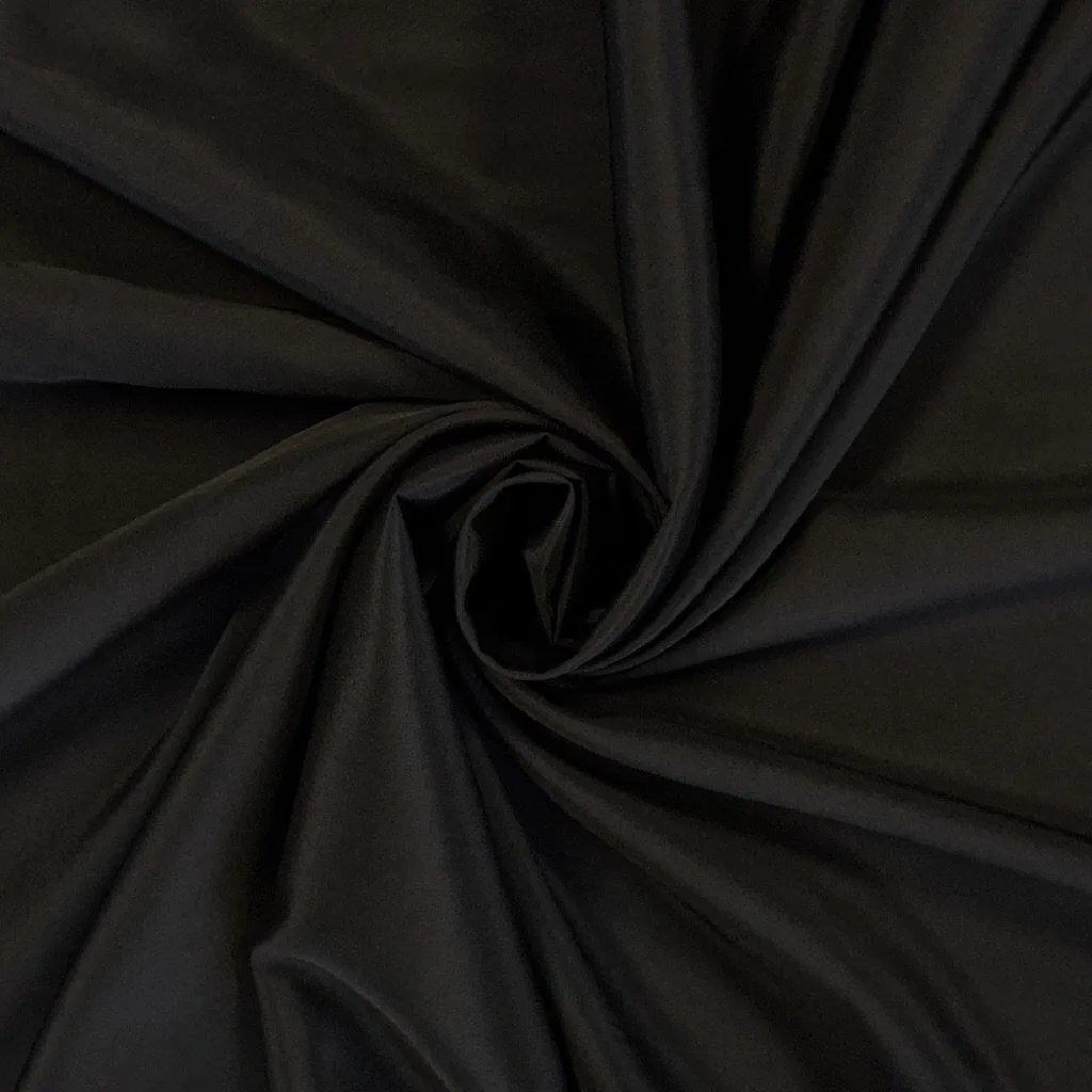 Black Polyester Fabric