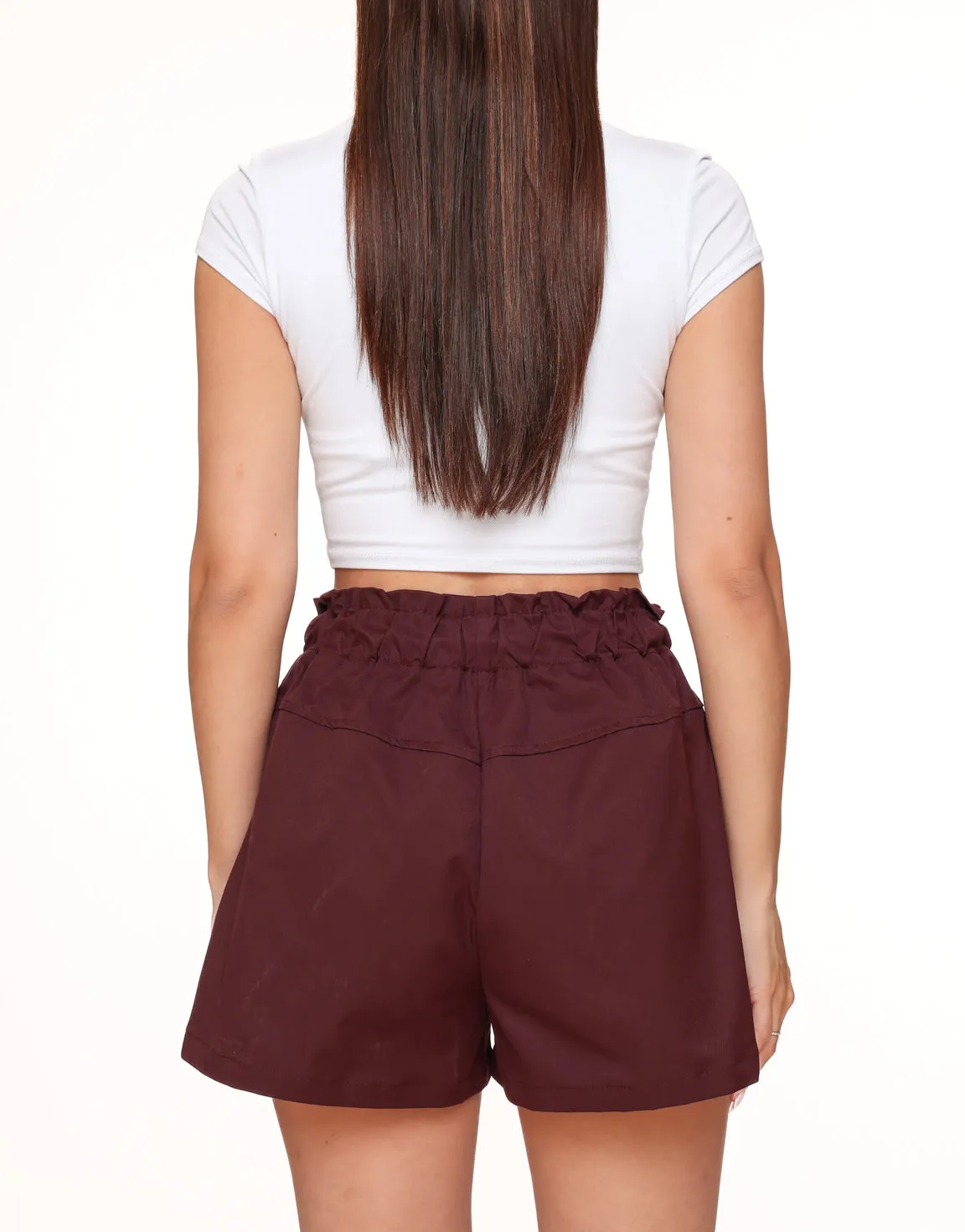 Burgundy Wijde - Short