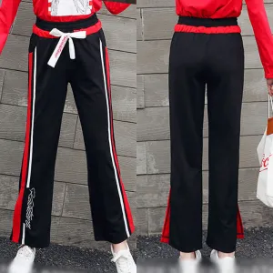 Celana Panjang Merah Training Olah Raga Casual Sporty