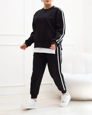 Cozy Double Striped Set