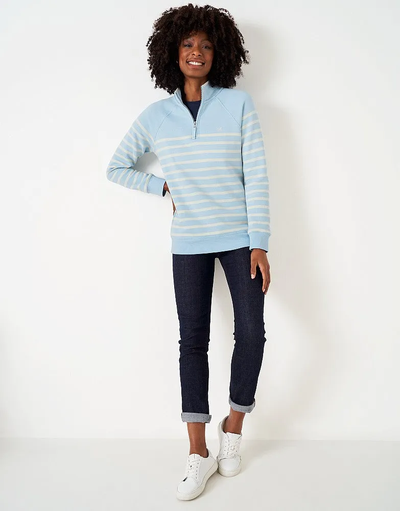 Crew Ladies Half Zip Sweat