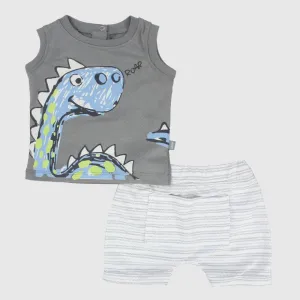 Dino Roar Sleeveless Pajama