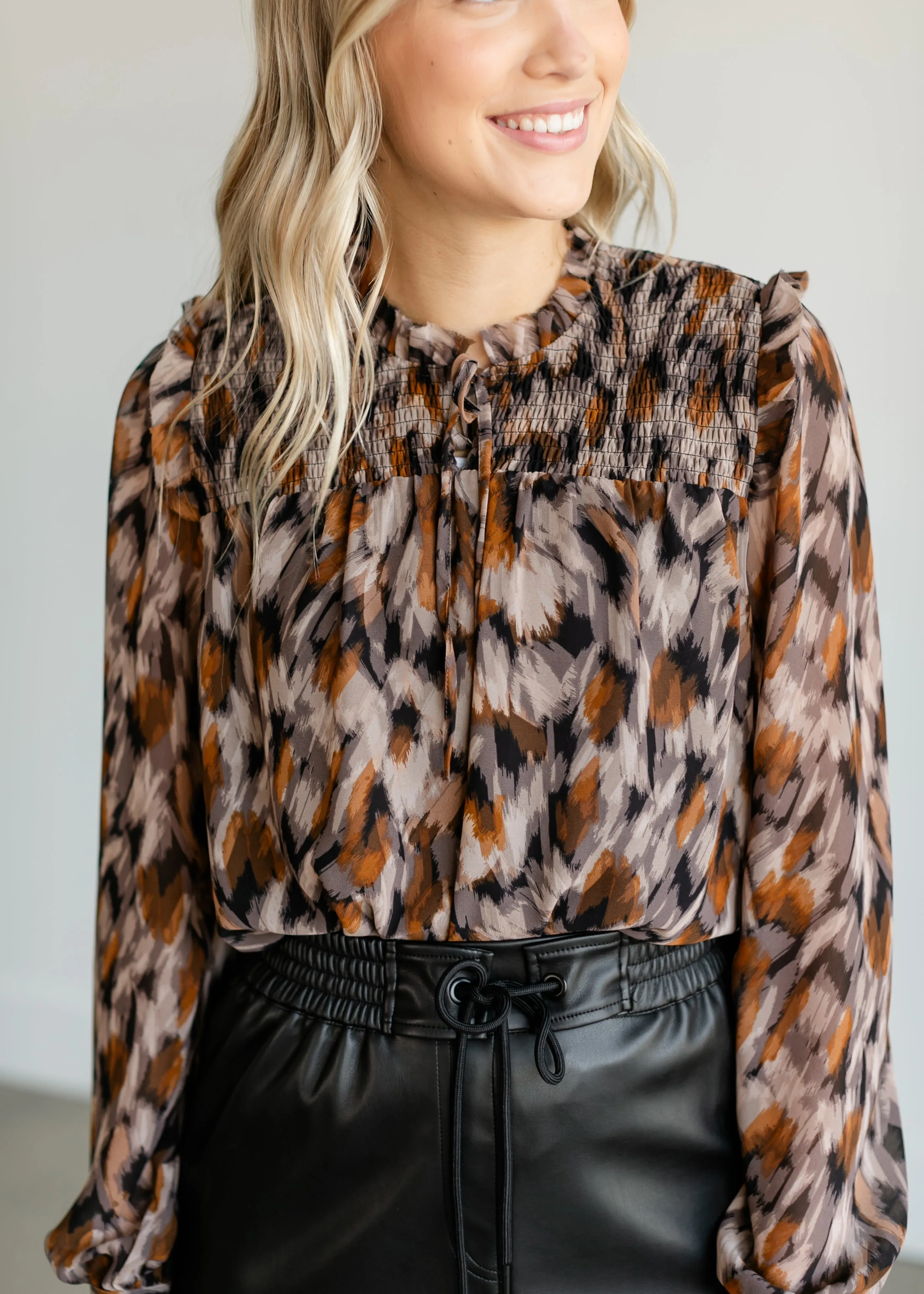 Drew Long Sleeve Lined Top - FINAL SALE