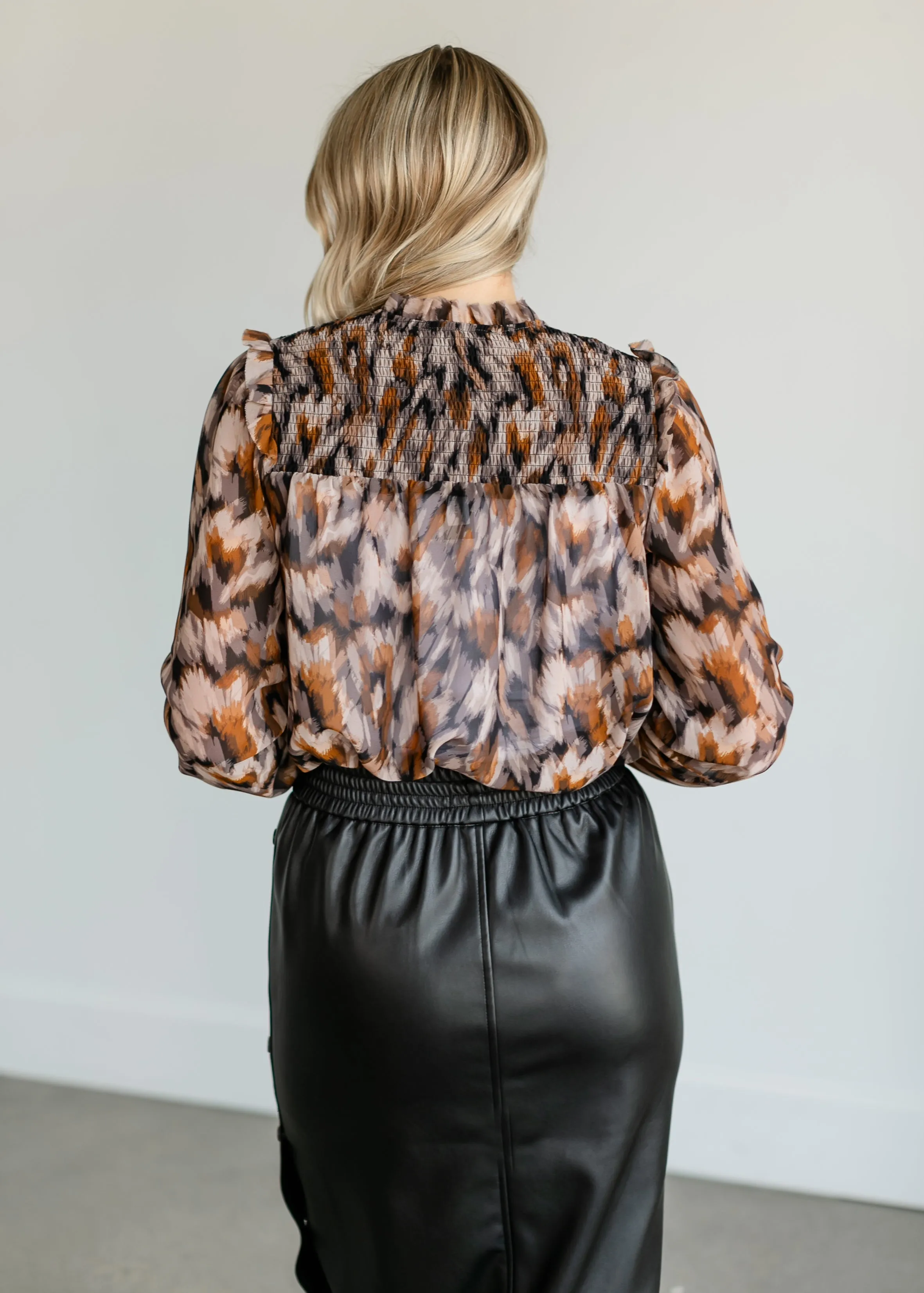Drew Long Sleeve Lined Top - FINAL SALE