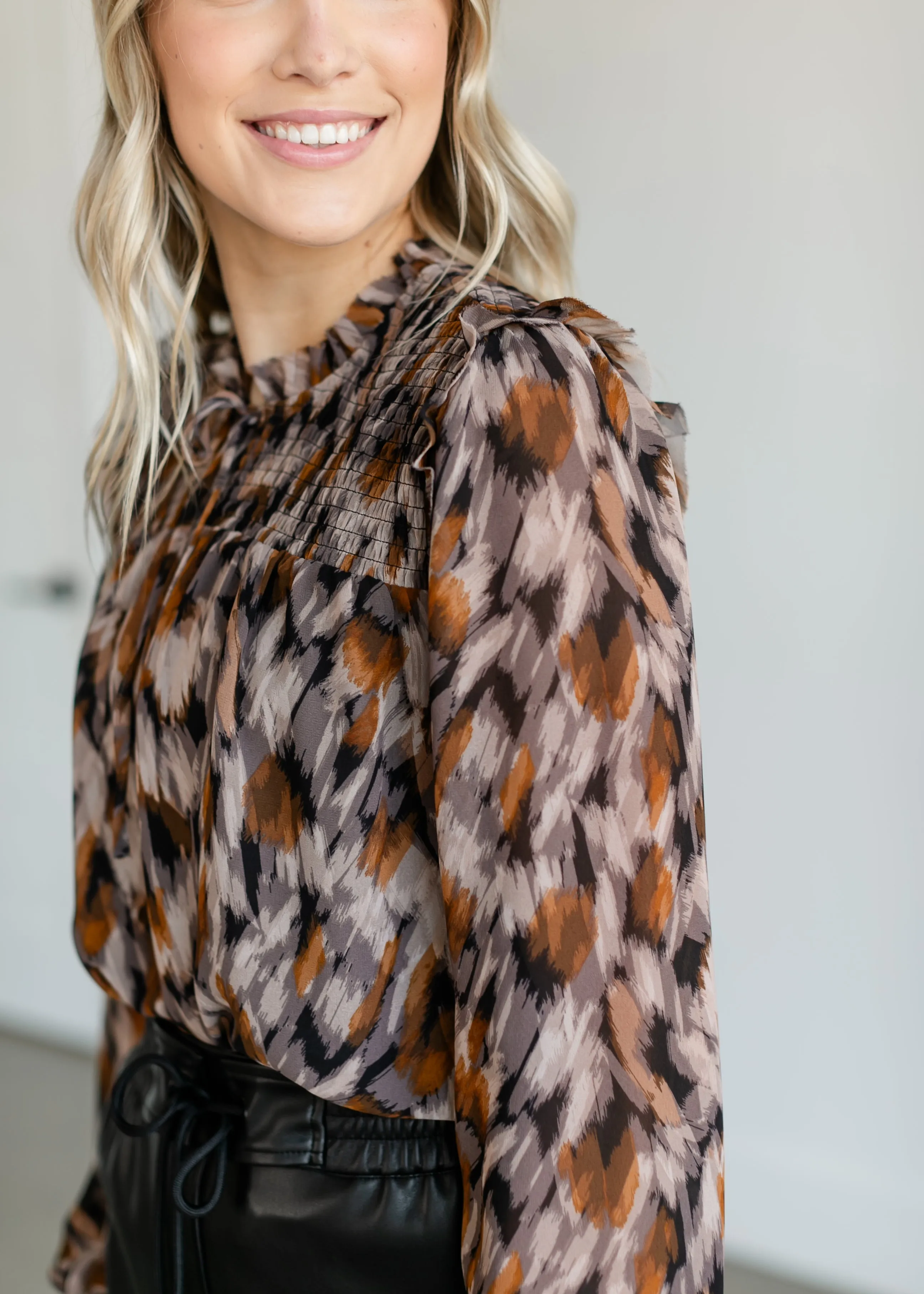 Drew Long Sleeve Lined Top - FINAL SALE