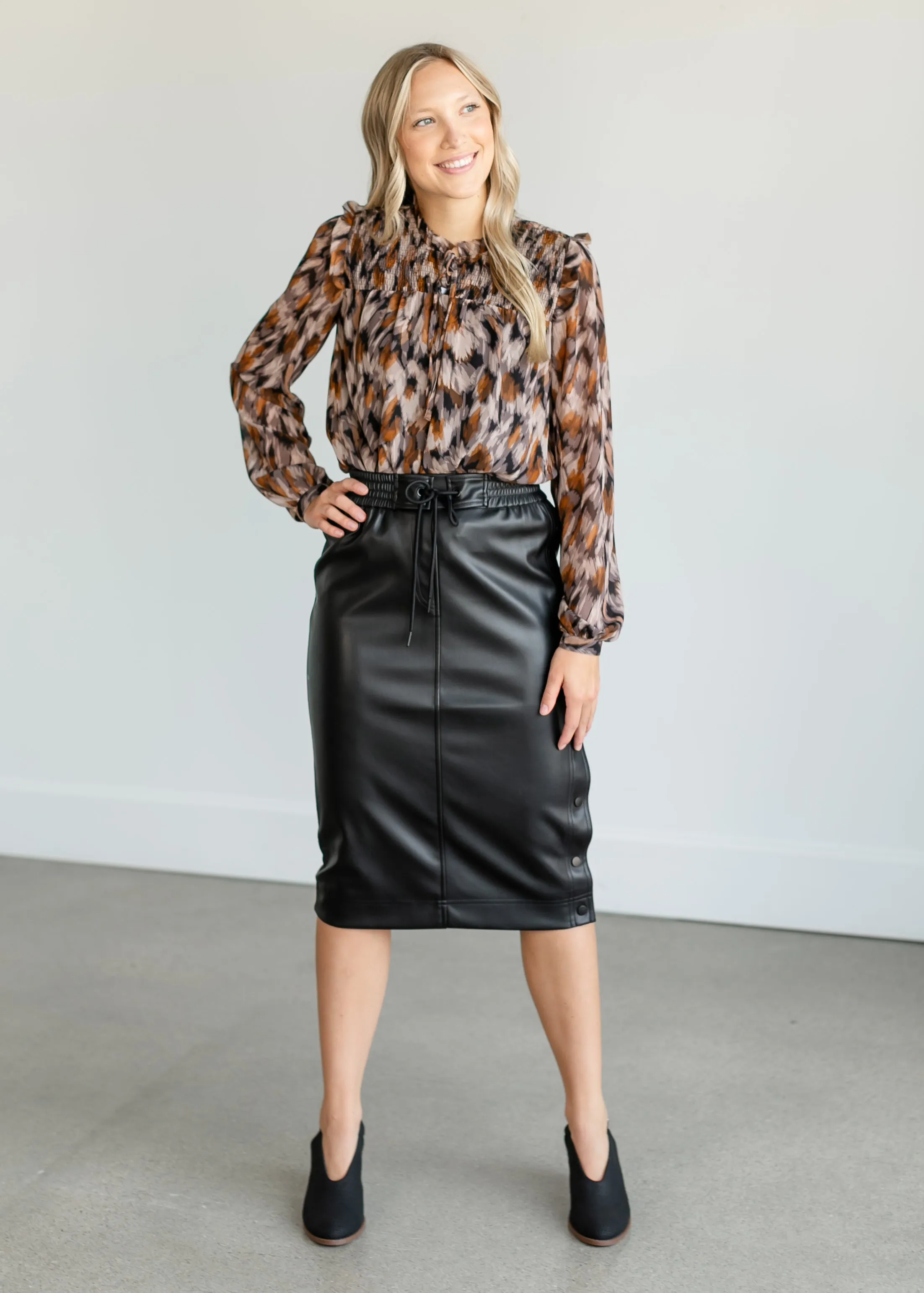 Drew Long Sleeve Lined Top - FINAL SALE