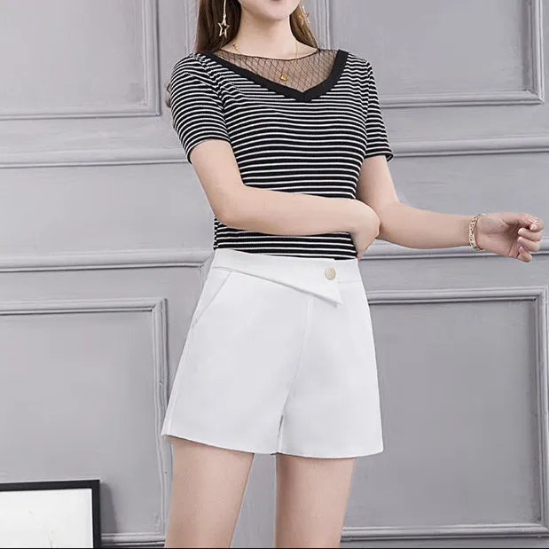 Fashion Wide Thigh Shorts