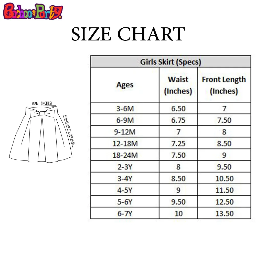 Girls Denim Rib Skirt - Mid Blue