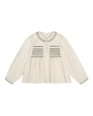 Gracie Smocked Blouse