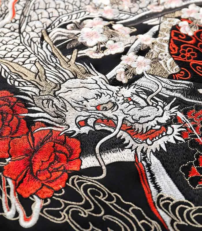 Japanese Women Dragon Hoodie