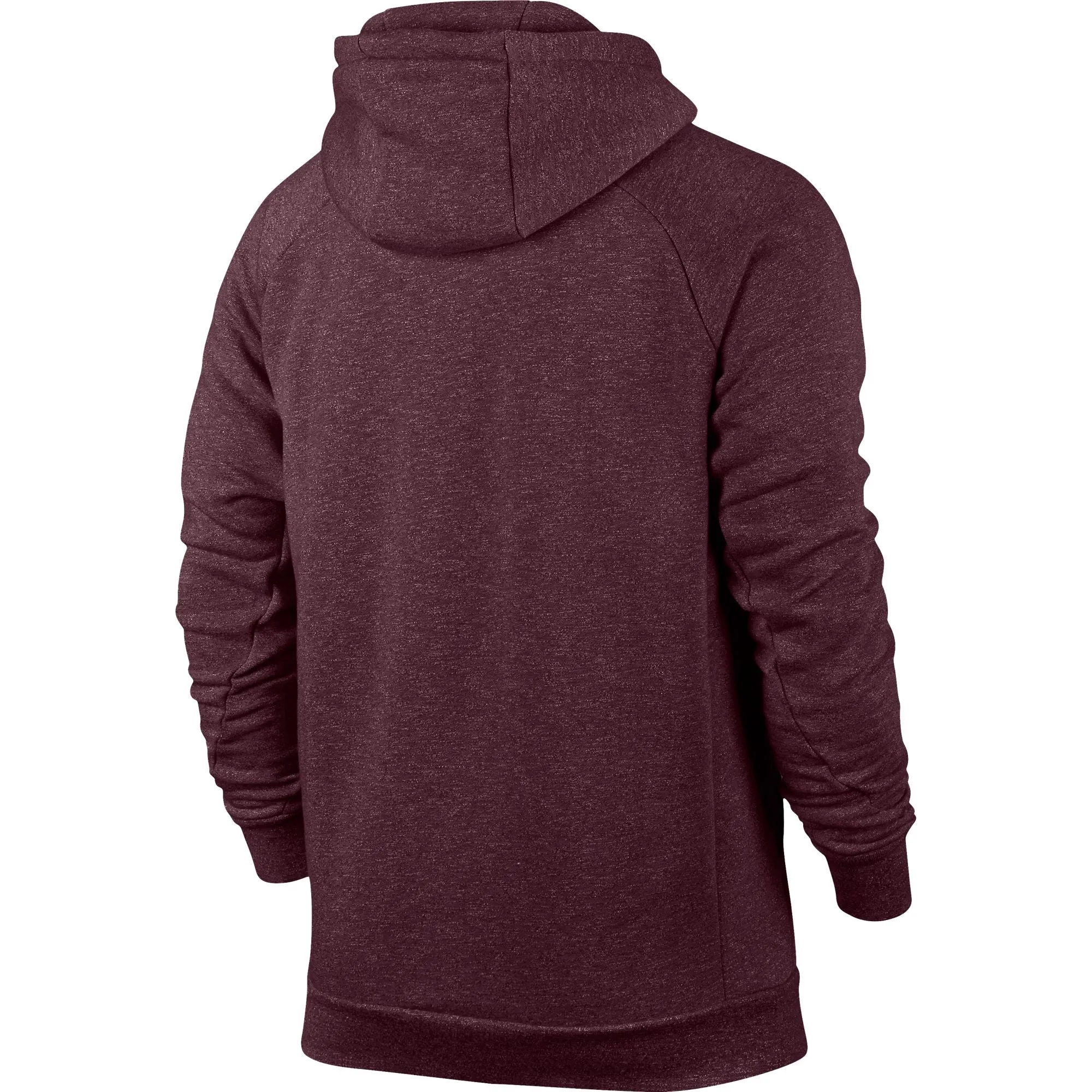 Jordan Icon Fleece Men's Training Sportswear Pullover Hoodie Burgundy/Black