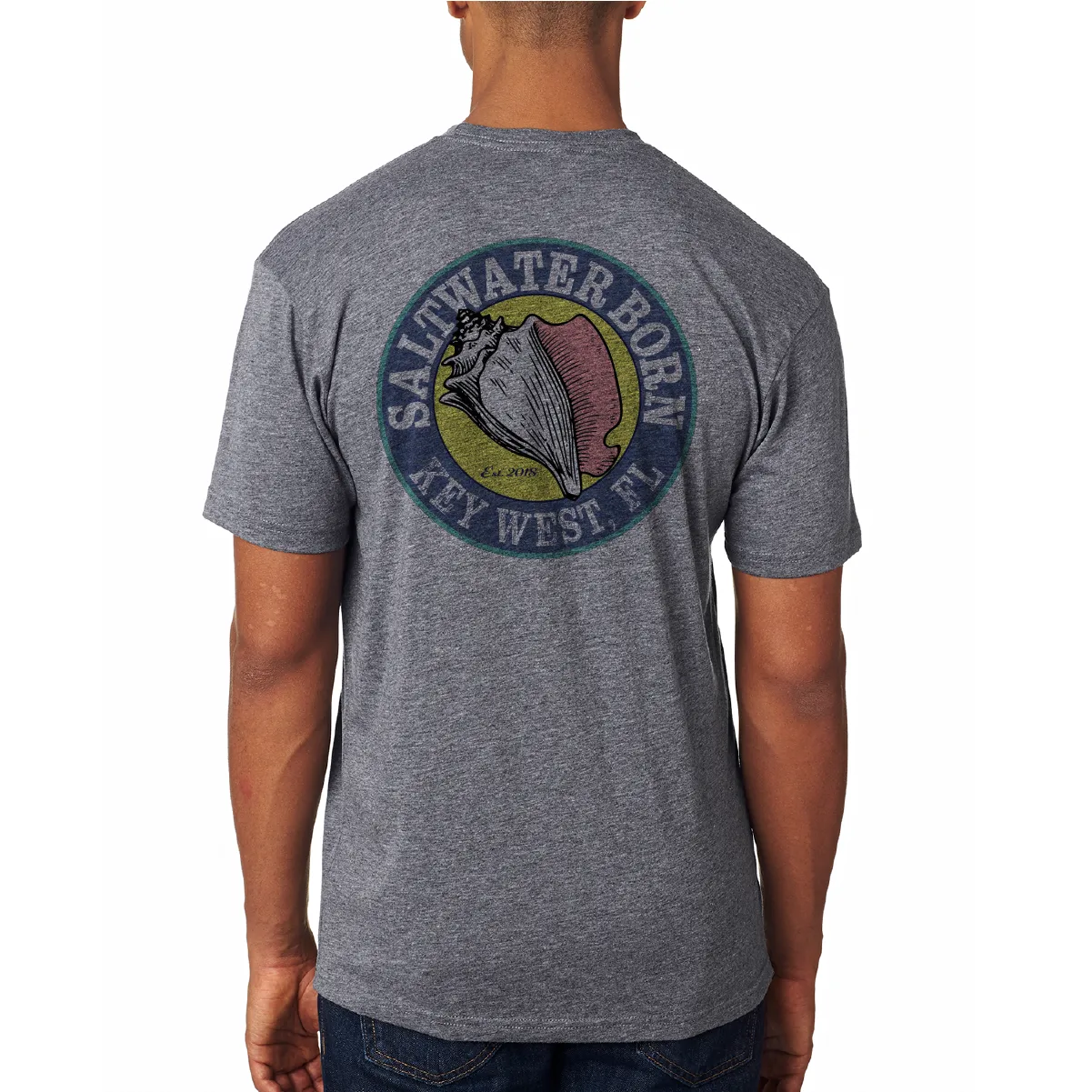 Key West, FL Garnet and Gold Soft Tee
