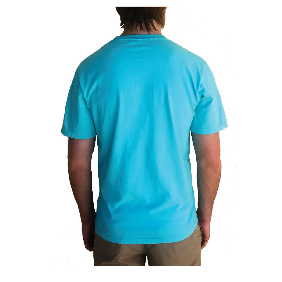 Key West, Florida Circle Logo Saltwater Born Tee