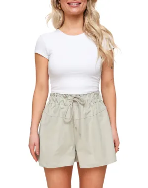 Lichtgroene Wijde - Short
