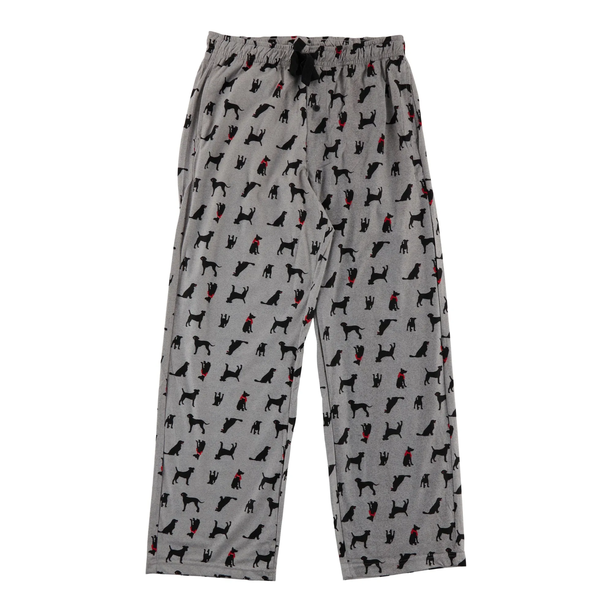 Men's Printed Drawstring PJ Pants