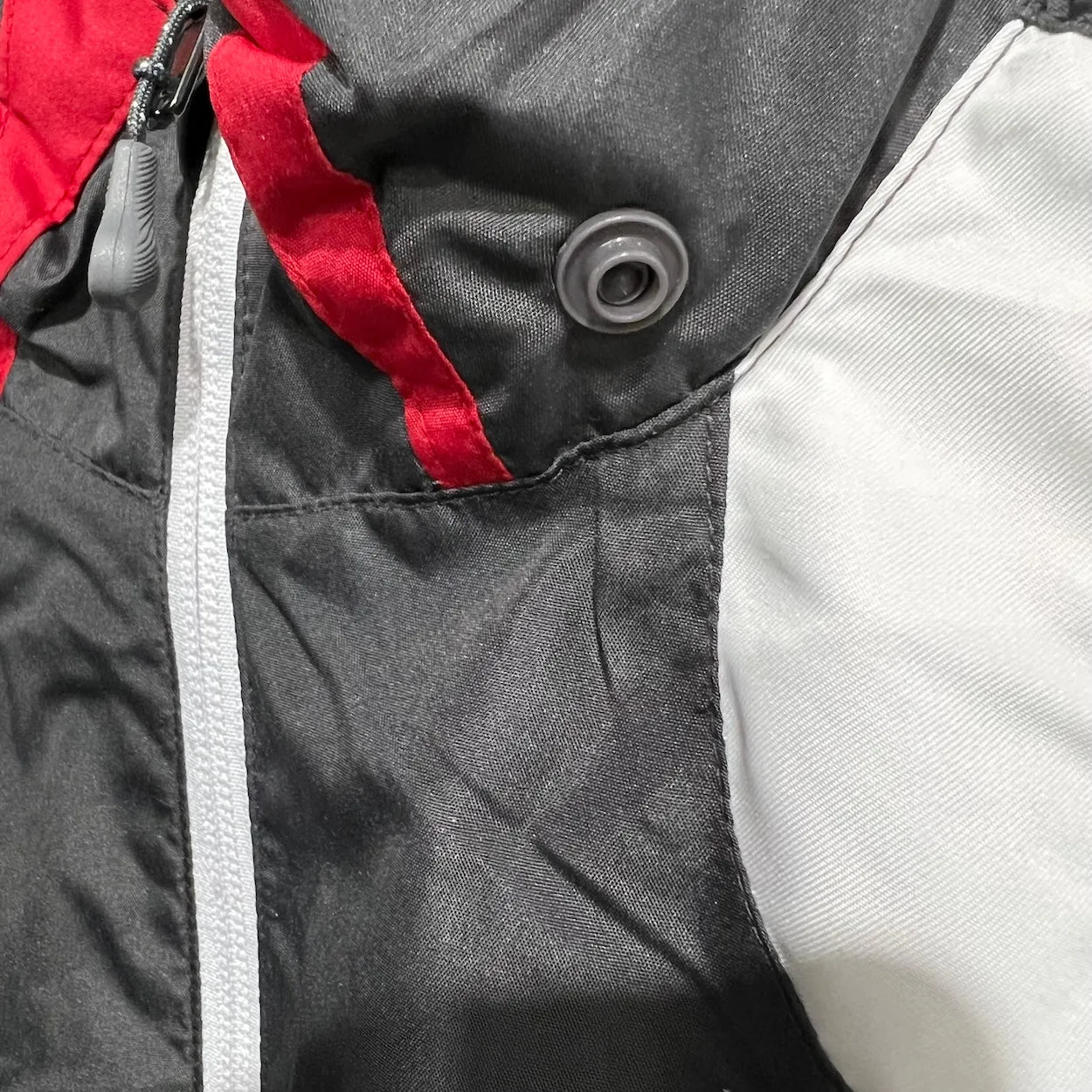 Men's Spyderpunk Zipped Windbreaker Hooded & Lined With Pockets