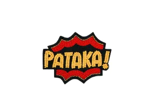 Multicolour Thread and Pearl Work Patches