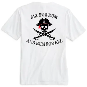 New York Freshwater Born Men's "All For Rum and Rum For All"