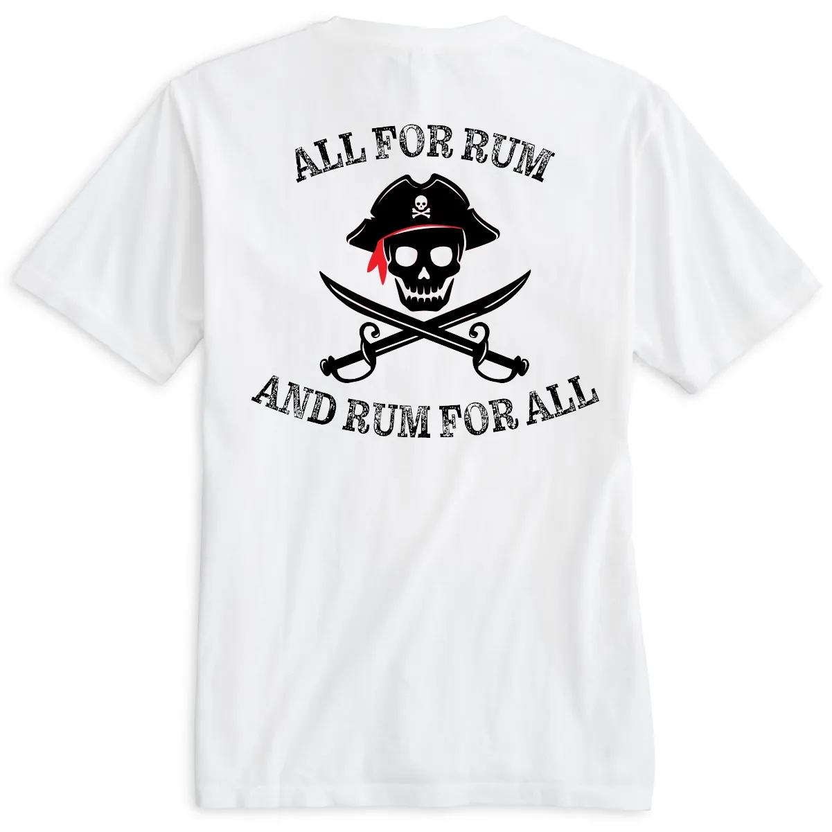 New York Freshwater Born Men's "All For Rum and Rum For All"