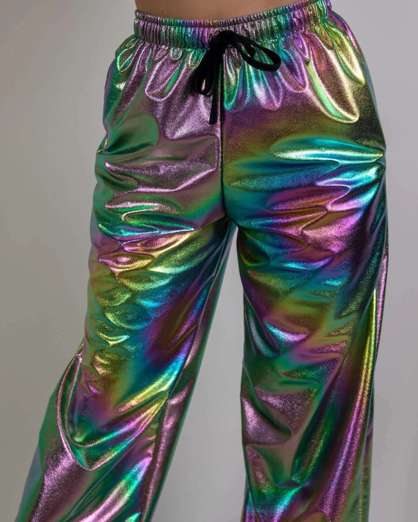 Oil Slick Lucy Pants - Iridescent