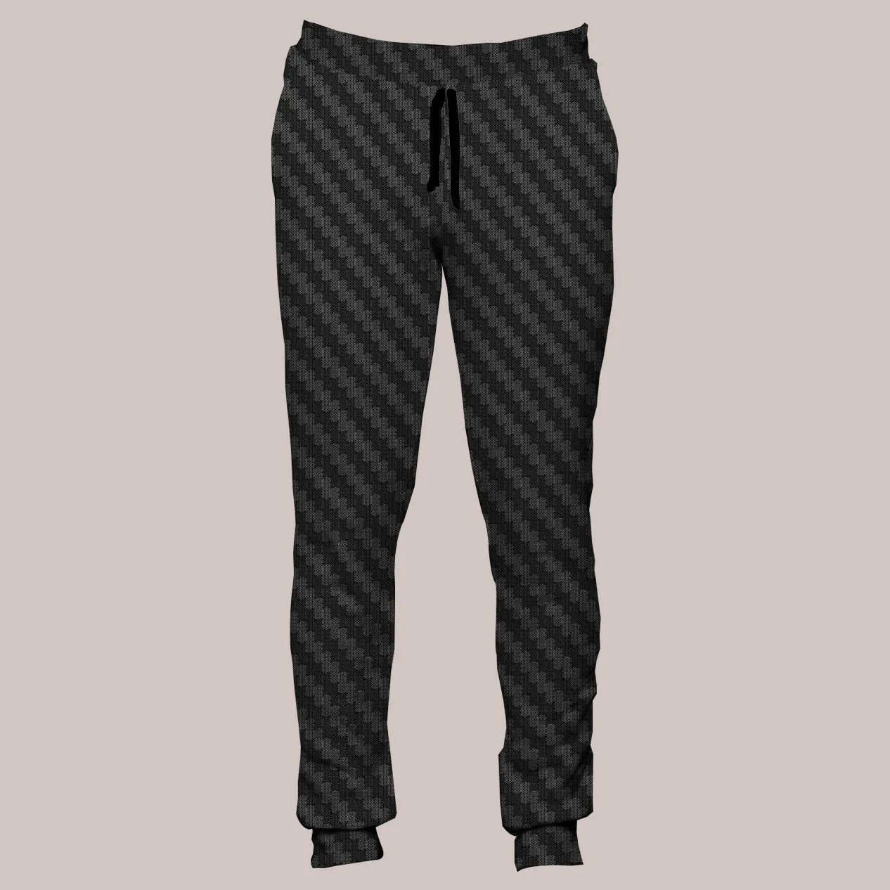 Psychedelic Joggers (UV/RGB, Eco-Friendly, Unisex, Fleece-Lined) | CARBON