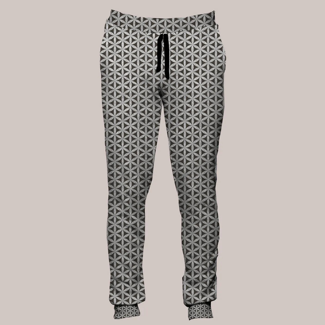 Psychedelic Joggers (UV/RGB, Eco-Friendly, Unisex, Fleece-Lined) | SEED