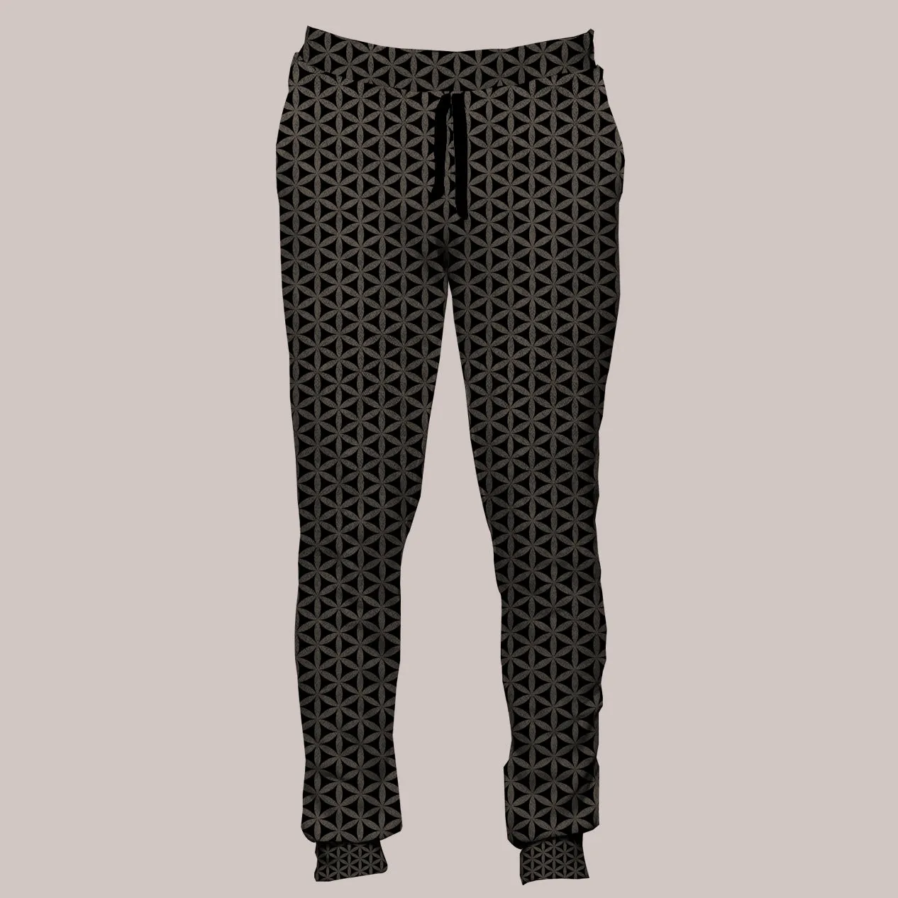 Psychedelic Joggers (UV/RGB, Eco-Friendly, Unisex, Fleece-Lined) | SEED