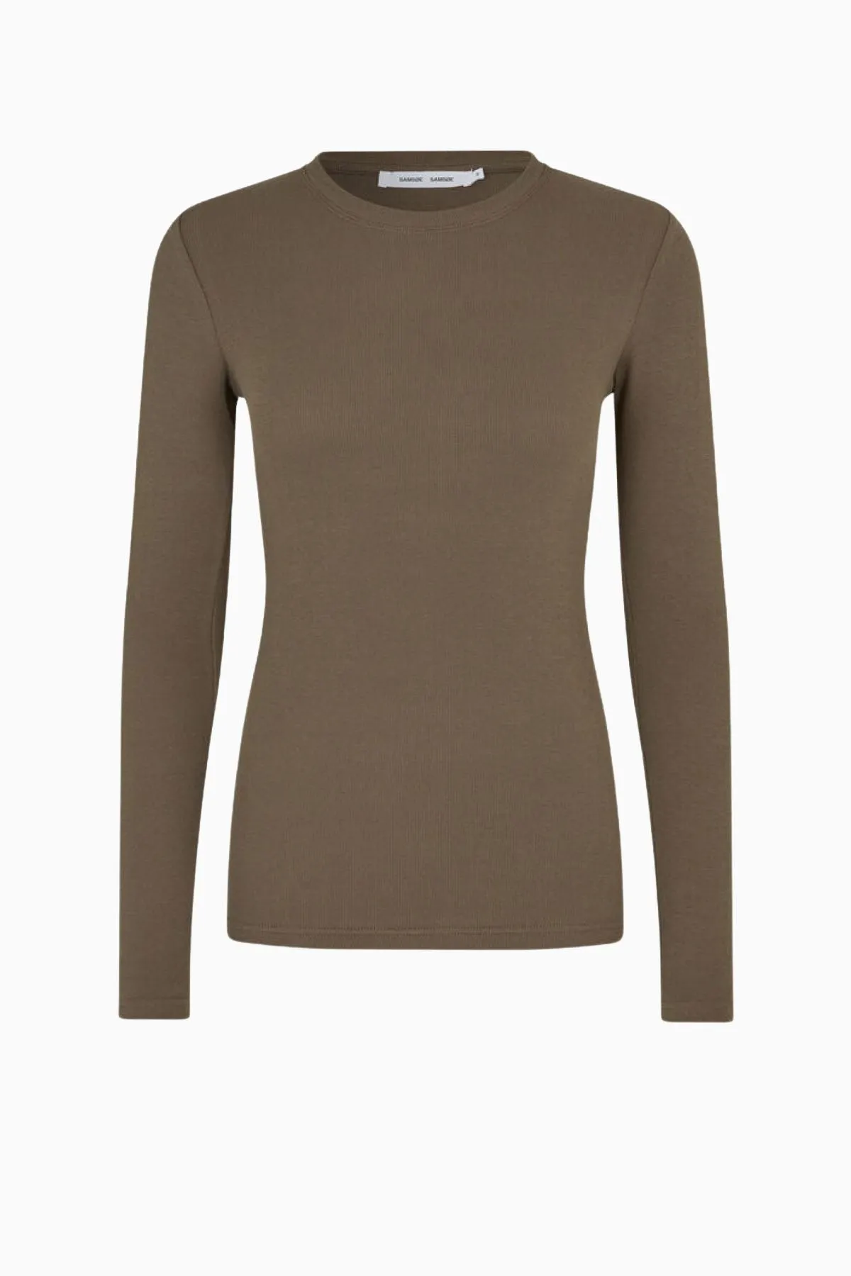 Samsøe Samsøe Alexa Long Sleeve T-Shirt - Crocodile