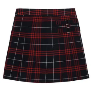 Skirt/Scooter, Plaid #36 Navy/Red Two-Tab