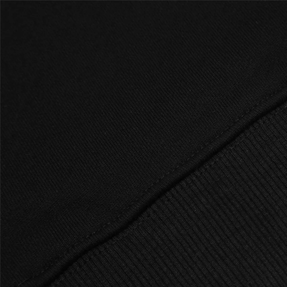 Solid Color Cross Graphic Hoodies