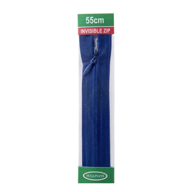 Sullivans Invisible Zip, Royal