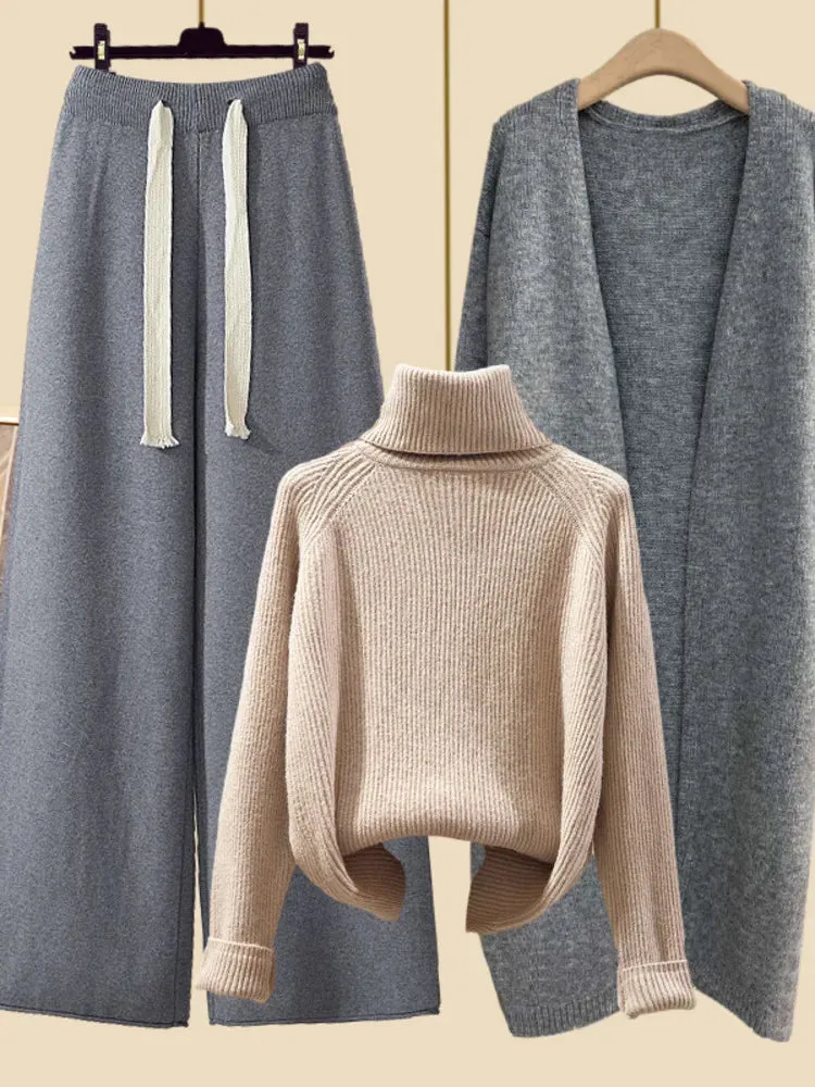 Warm Knitwear Sets For Women