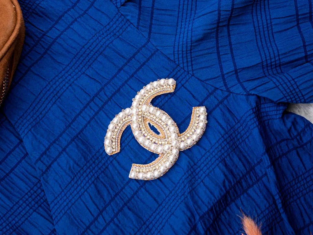 White Pearl Work Designer Patches